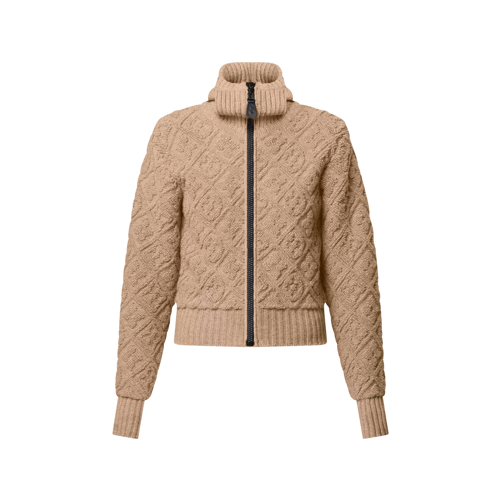 LOUIS VUITTON モノグラム タウアリングフーディ ニット XL - Ready-to-Wear - Women | LOUIS VUITTON